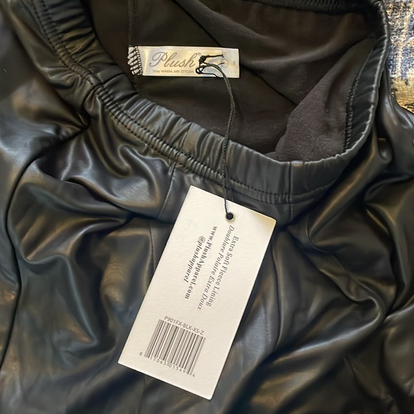 plush extra soft fleece lining pants size xs NWT - Picture 3 of 3